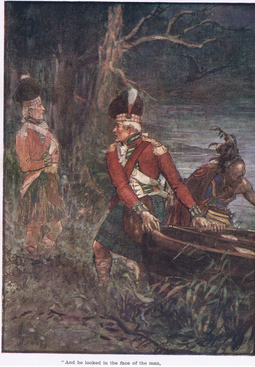 És a férfi arcába nézett, és lám! Az arca a sajátja volt alkotó: William Rainey
