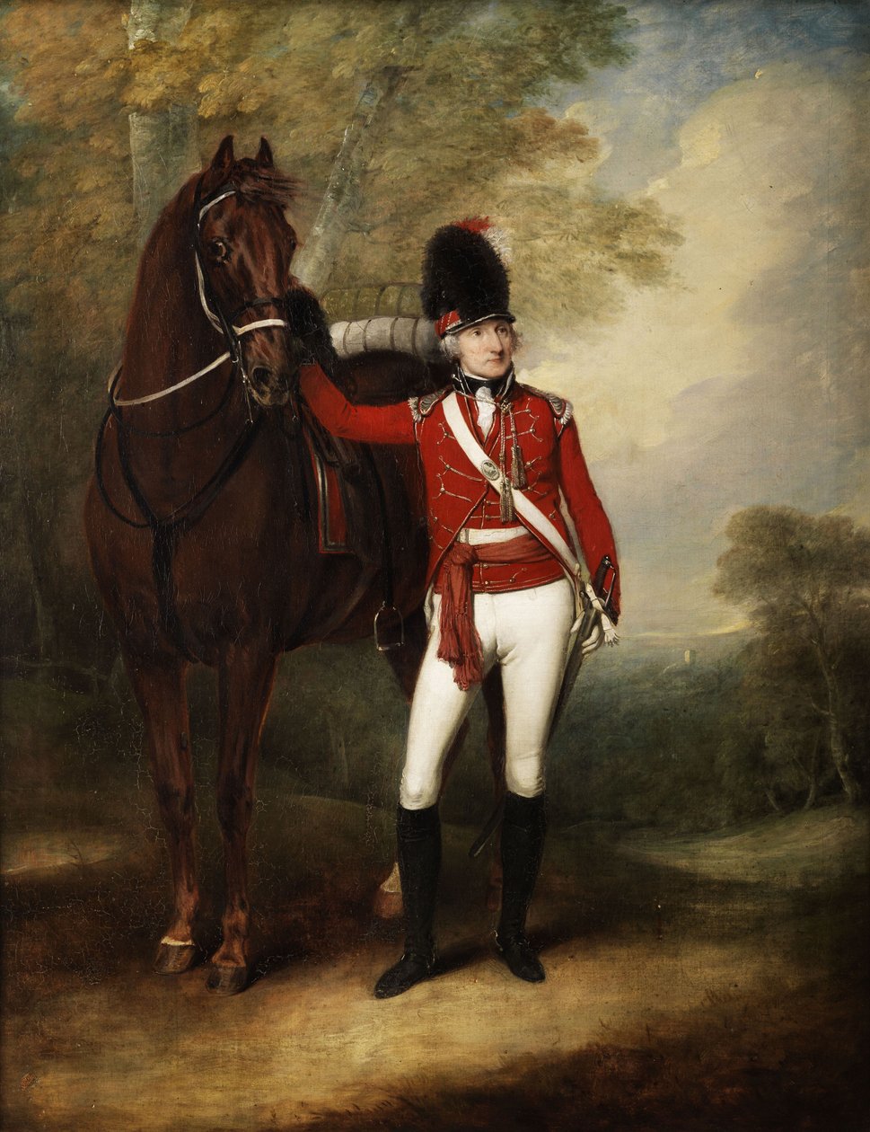 Charles Herries ezredes arcképe (1745–1819) alkotó: William Redmore Bigg
