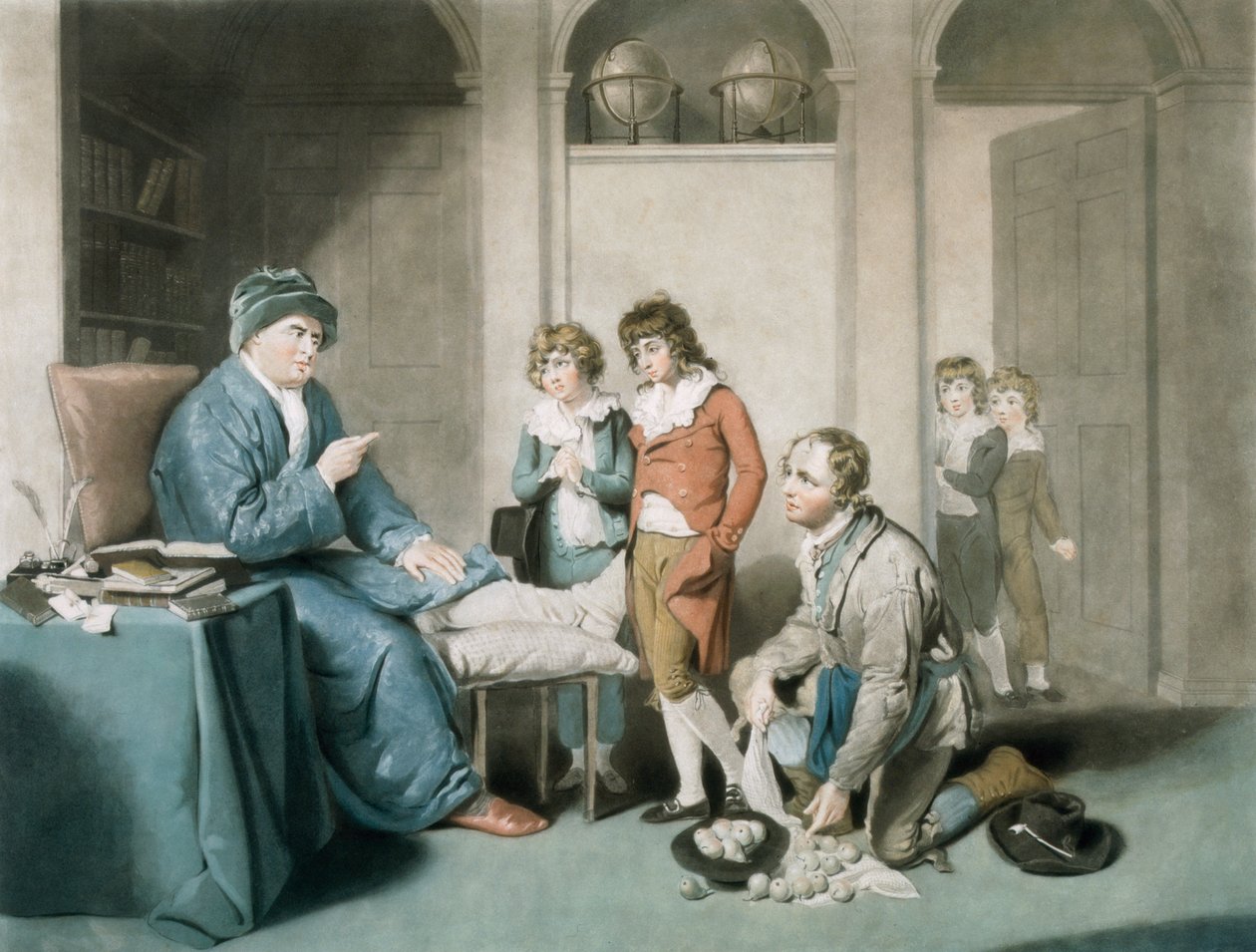 A csavargók, William Ward (1766-1826) metszete. alkotó: William Redmore Bigg