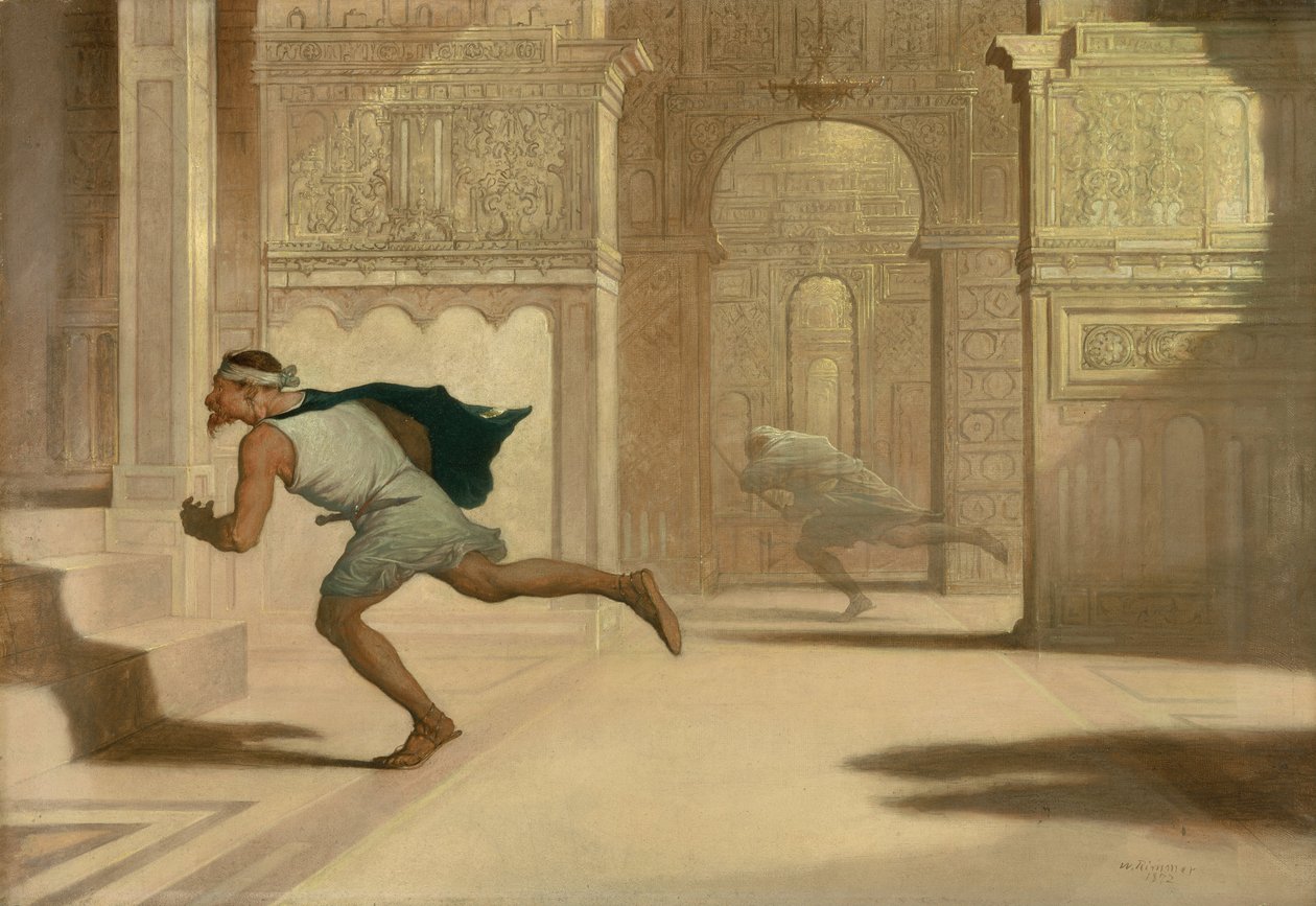 Repülés és üldözés alkotó: William Rimmer