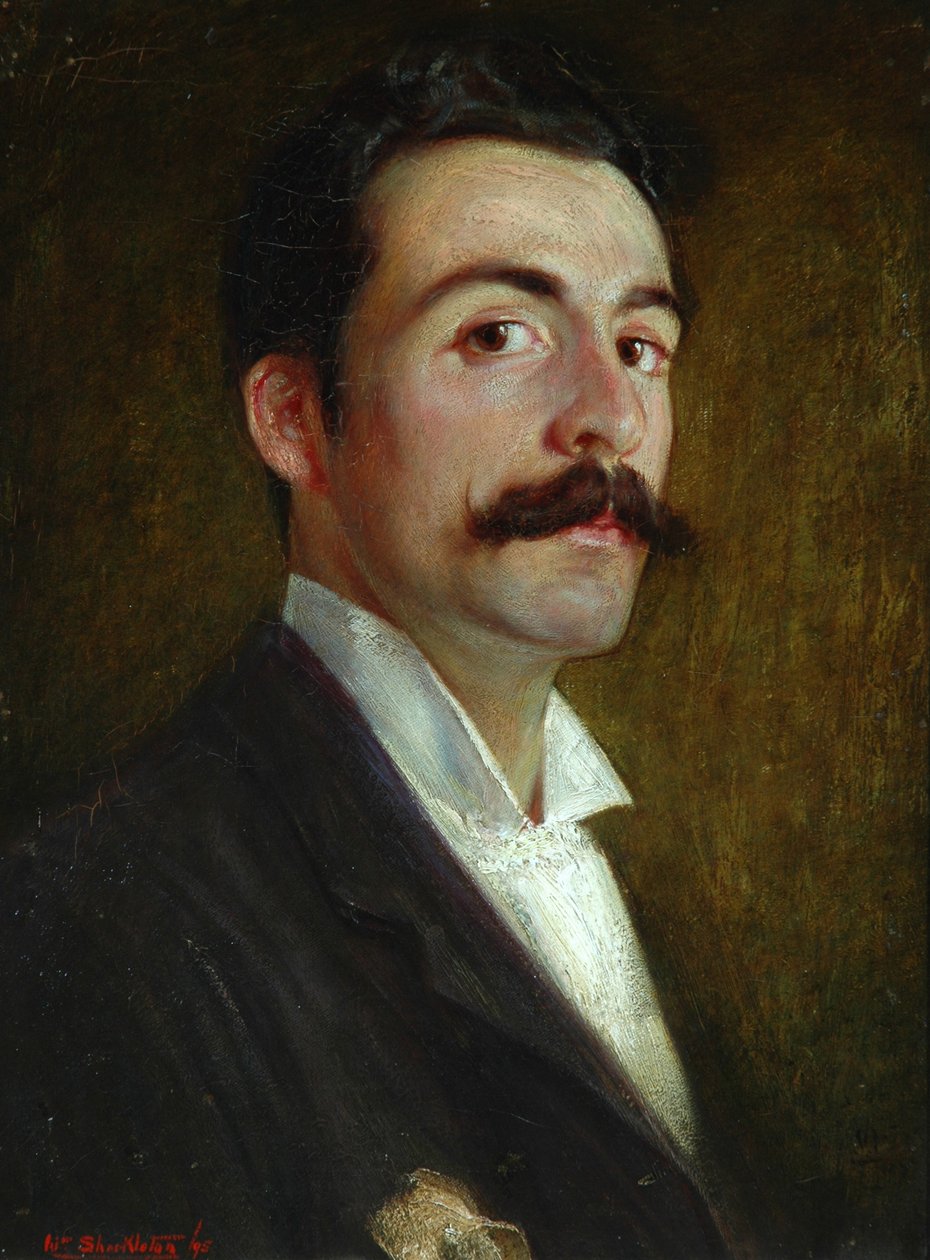 Önarckép 23 évesen, 1895 alkotó: William Shackleton