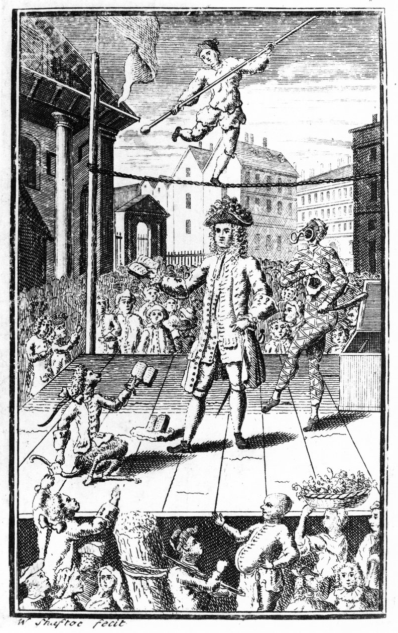Dr. Rock szatírája, 1740 körül alkotó: William Shaftoe
