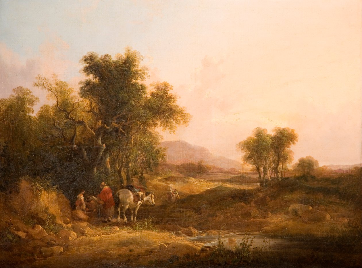 Tájkép alkotó: William Shayer