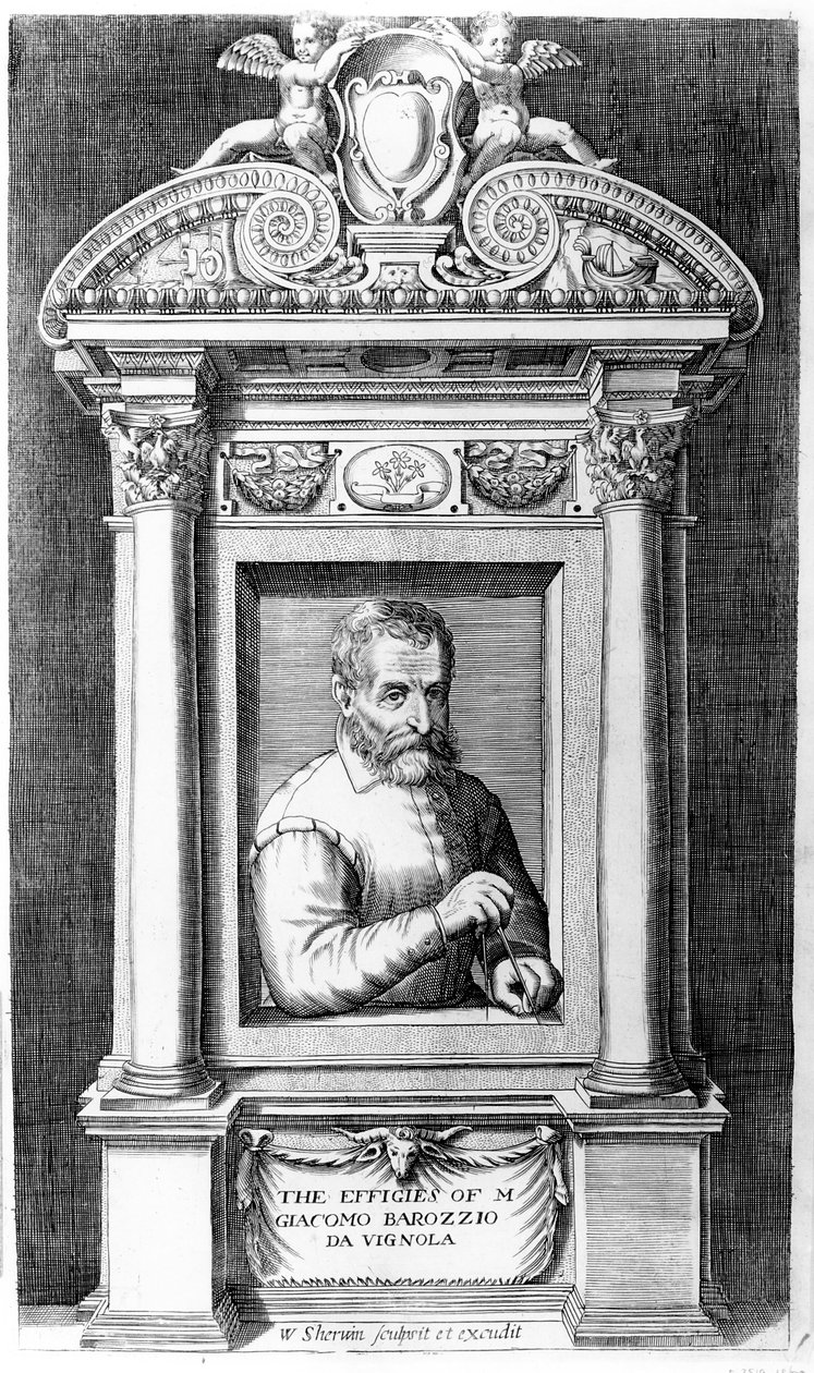 Giacomo Barozzi Vignolából alkotó: William Sherwin