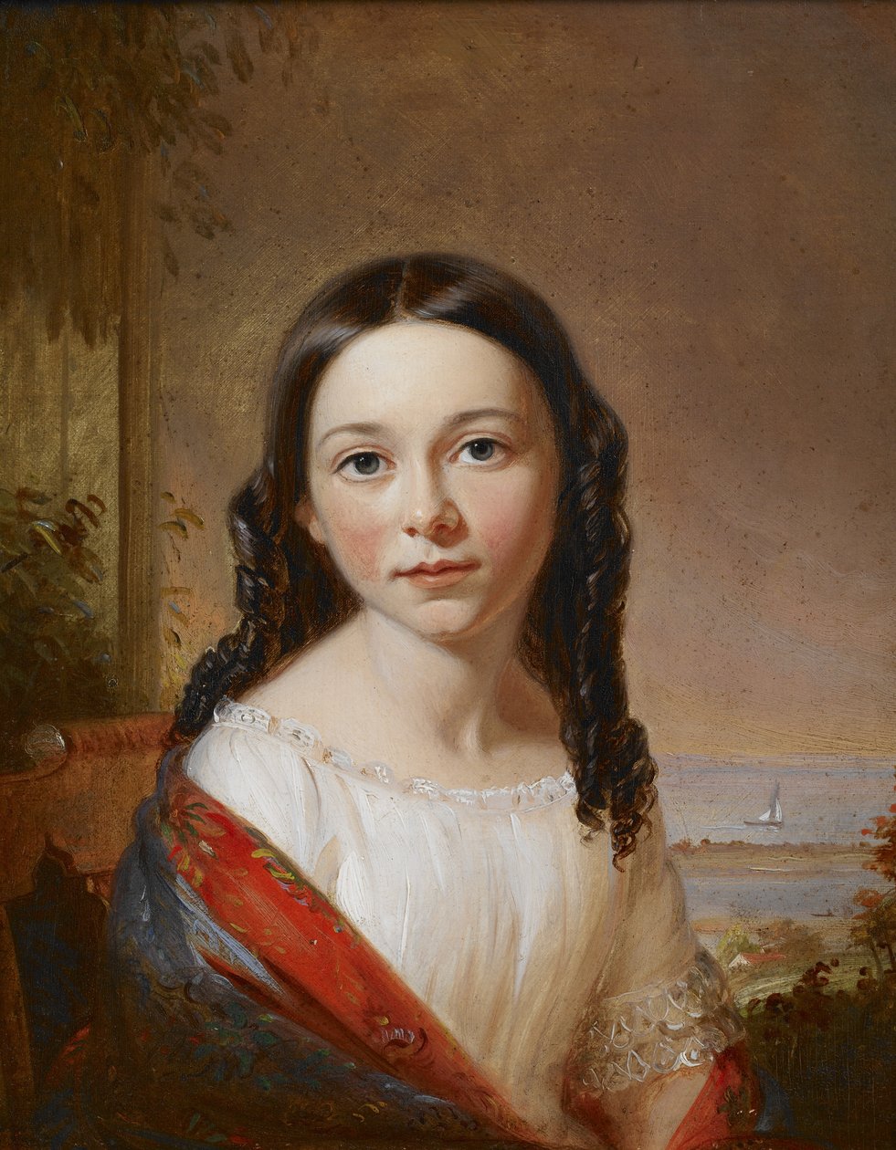 Maria Seabury portréja, 1846 alkotó: William Sidney Mount