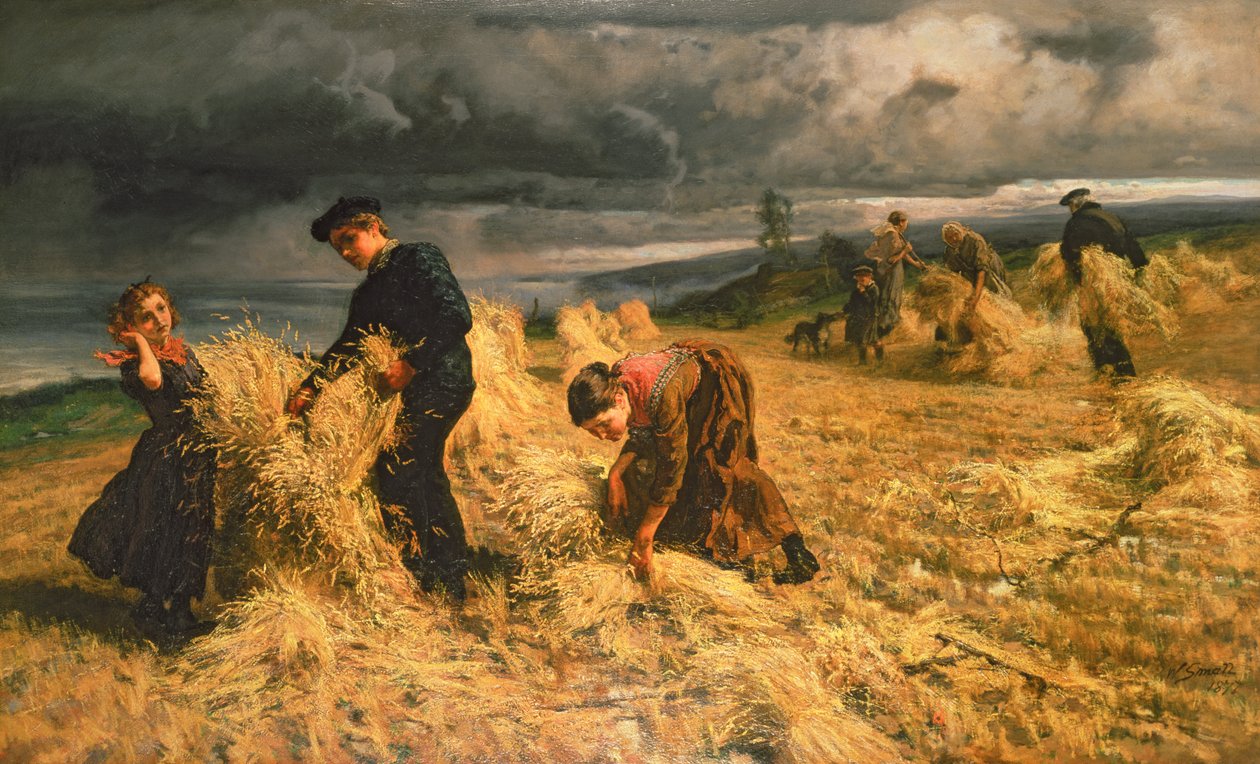 A vihar után, 1877 alkotó: William Small