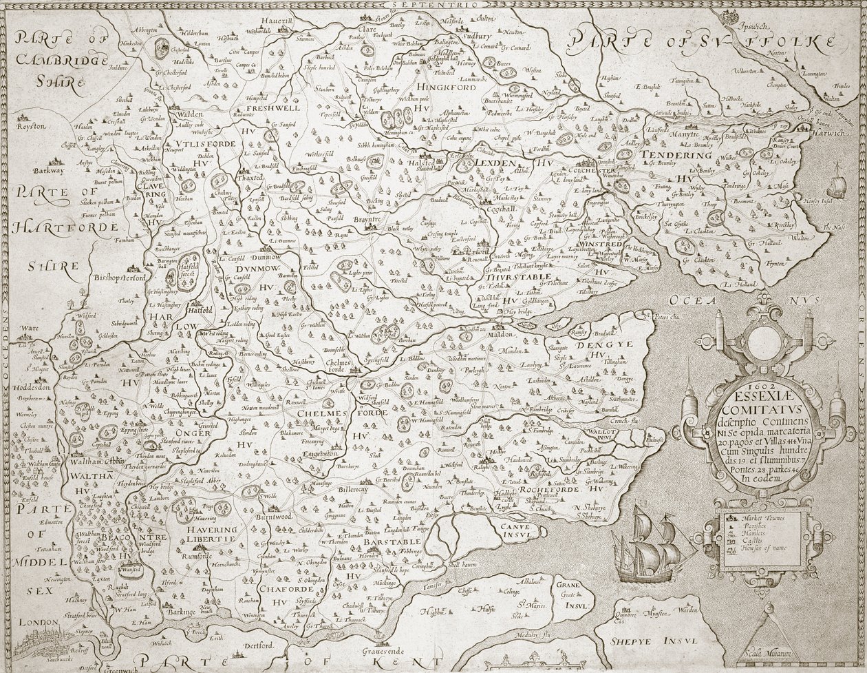 Essex térképe, 160203 alkotó: William Smith
