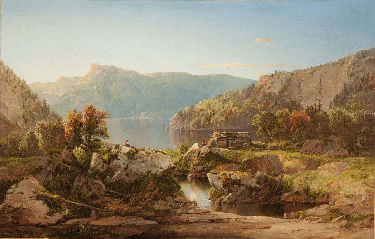 Őszi reggel a Potomac-on, 1860 körül alkotó: William Sonntag