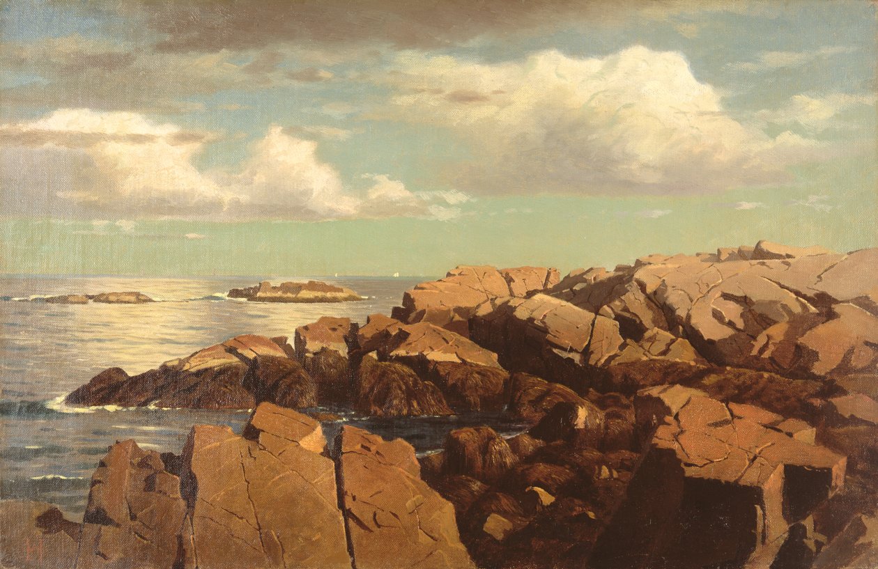Zuhany után, Nahant, Massachusetts, 1864 alkotó: William Stanley Haseltine