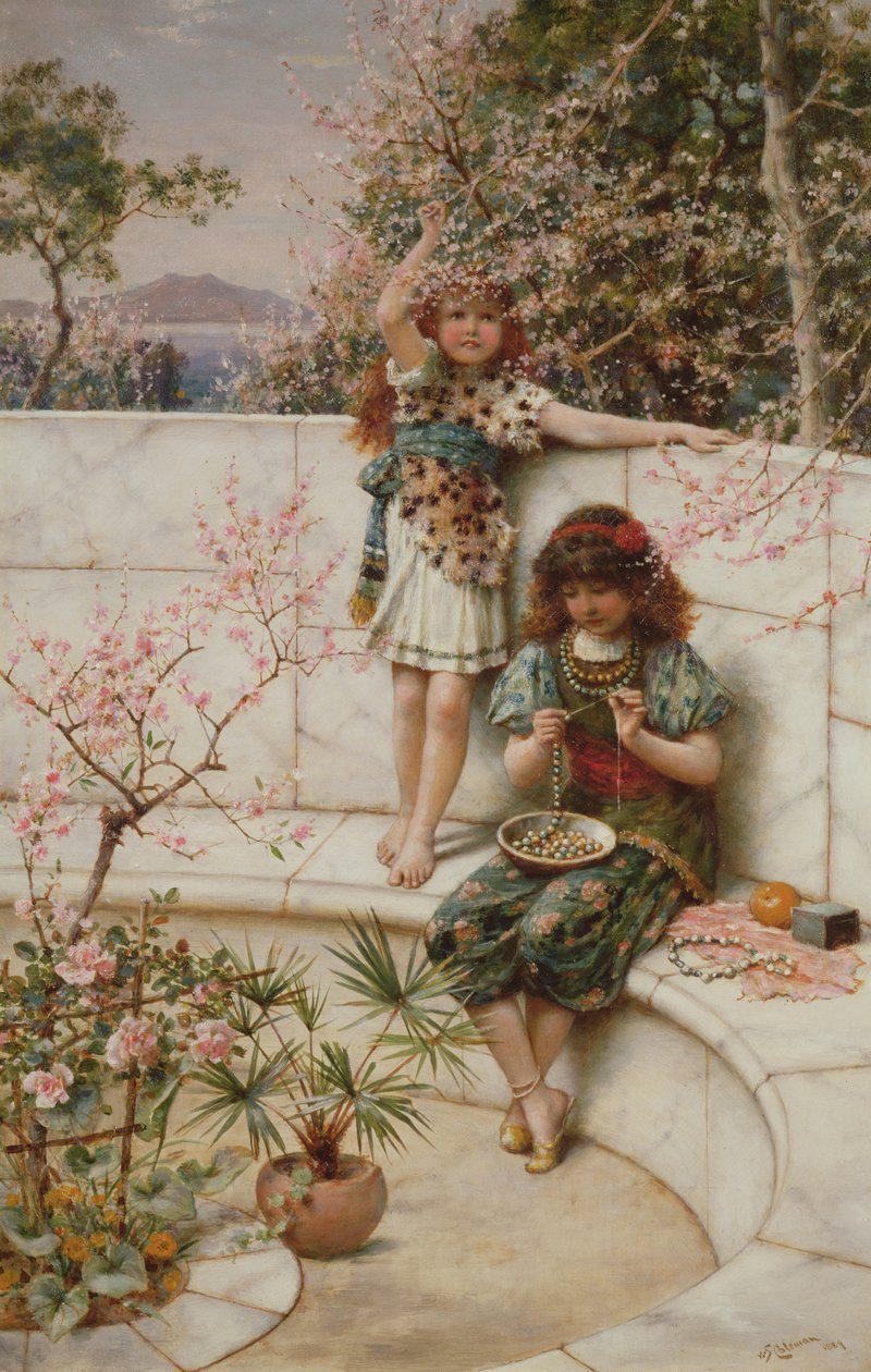 Kora tavaszi virágzás, 1889 alkotó: William Stephen Coleman