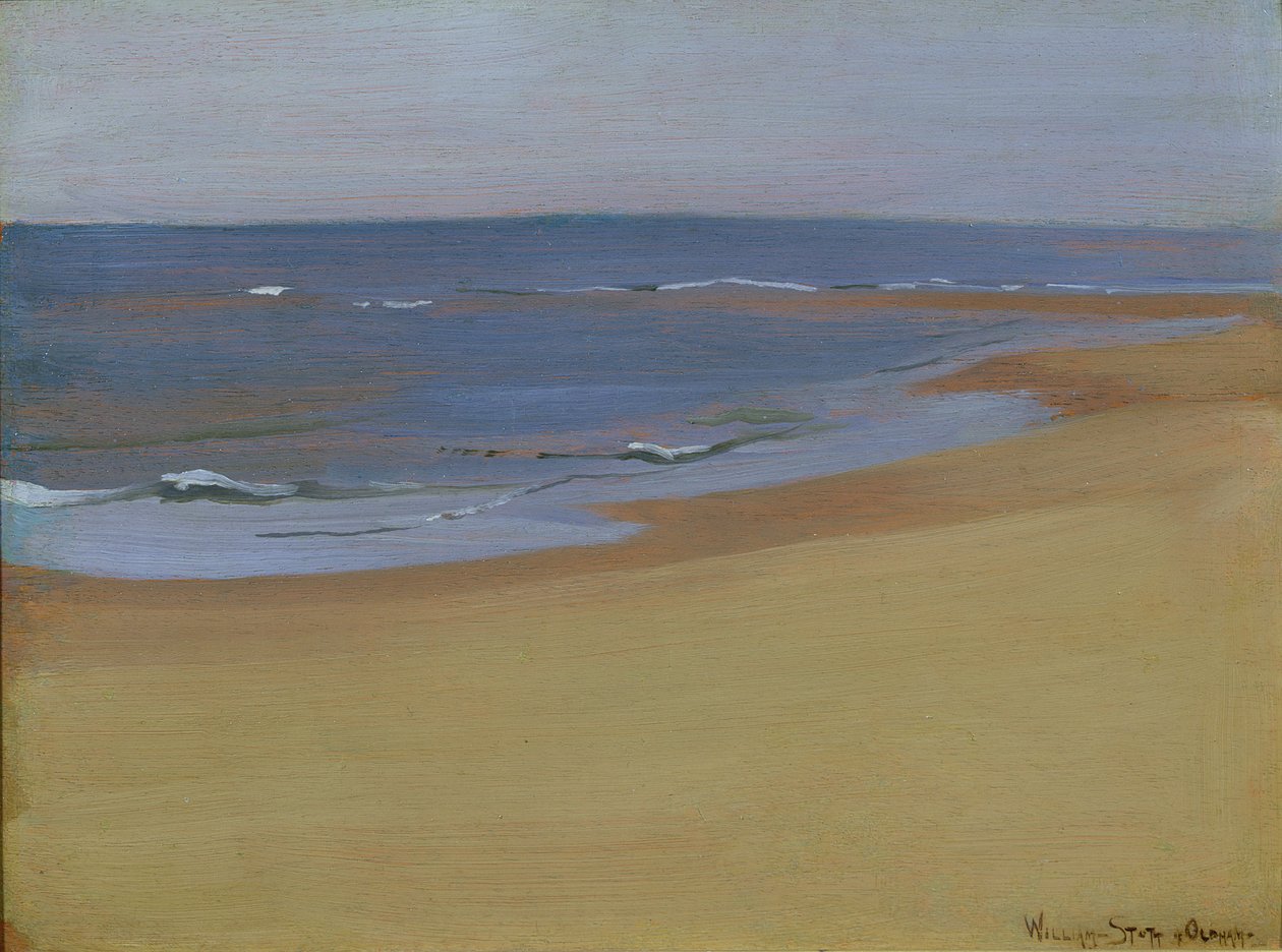 Türkizkék tenger (panel) alkotó: William Edward Stott