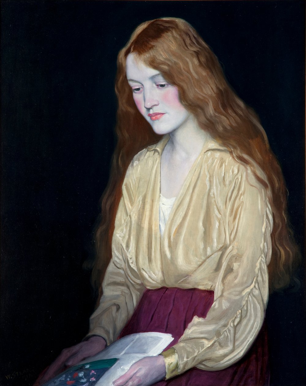 Cynthia, 1917 alkotó: William Strang