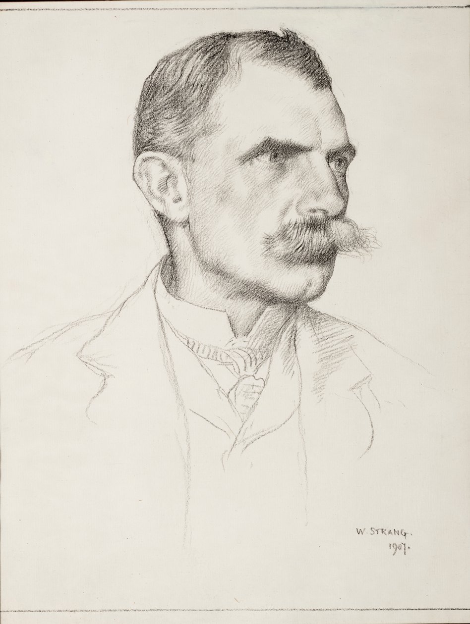 Edward Shroder Prior (1852-1932) építész, 1907 alkotó: William Strang