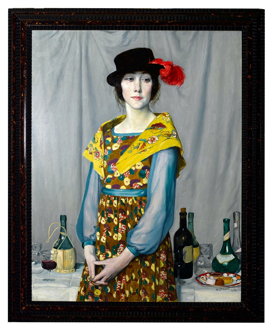 A büfé, 1917 alkotó: William Strang