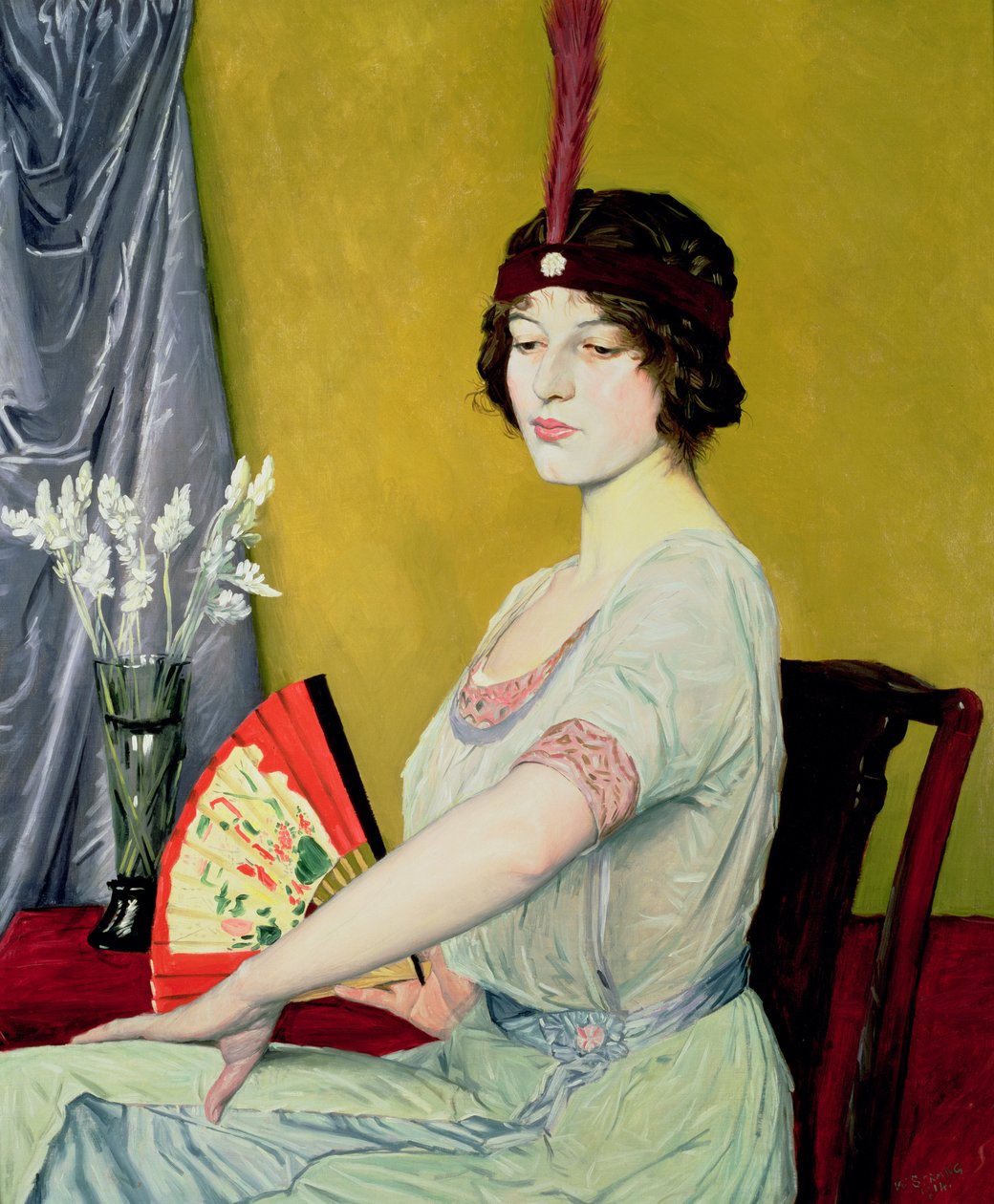 A japán rajongó, 1914 alkotó: William Strang