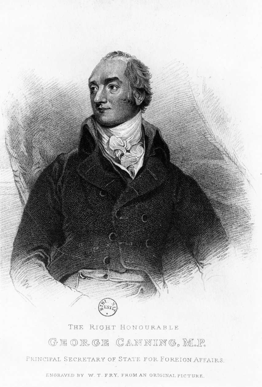 George Canning alkotó: William Thomas Fry