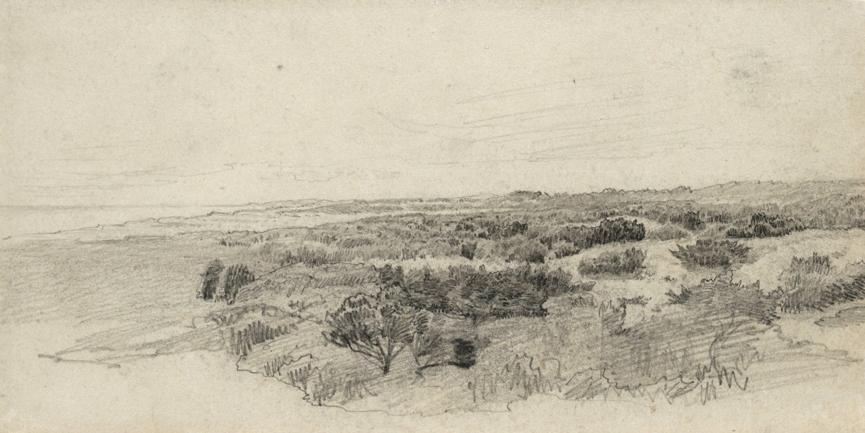 Táj a fákkal alkotó: William Trost Richards