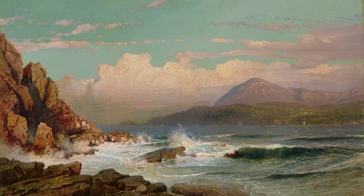 Mt. Desert, Maine, 1866 alkotó: William Trost Richards