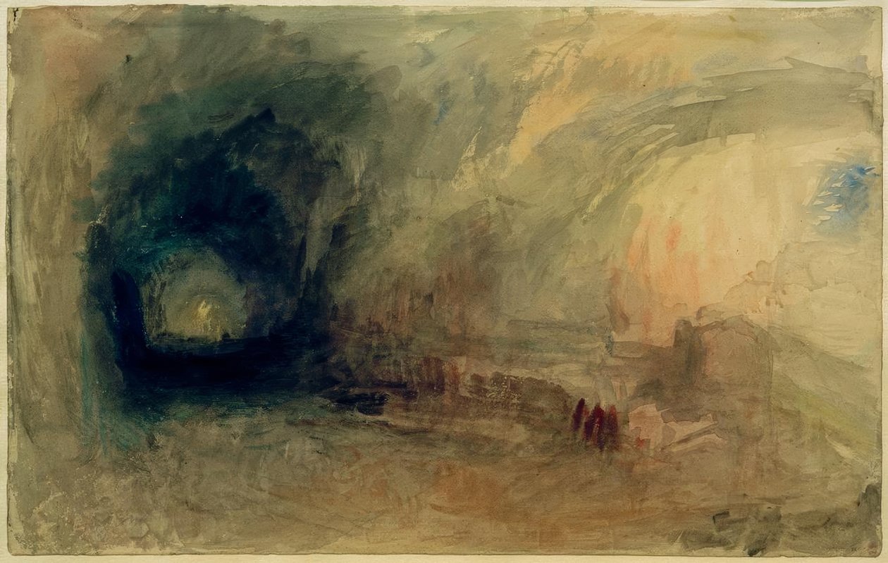Egy hegyi hágó alkotó: Joseph Mallord William Turner