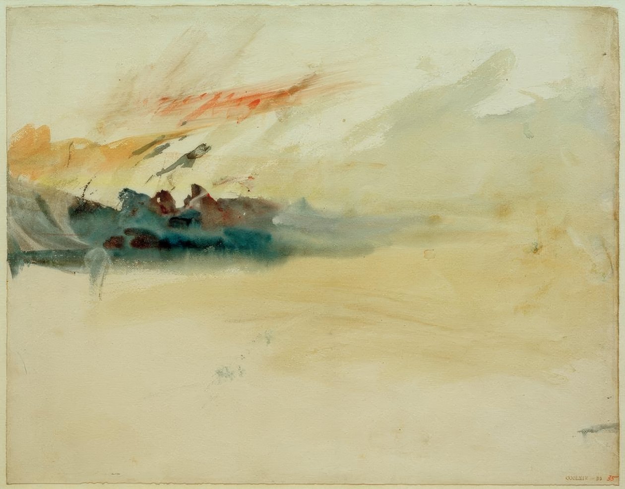 Viharos égbolt alkotó: Joseph Mallord William Turner