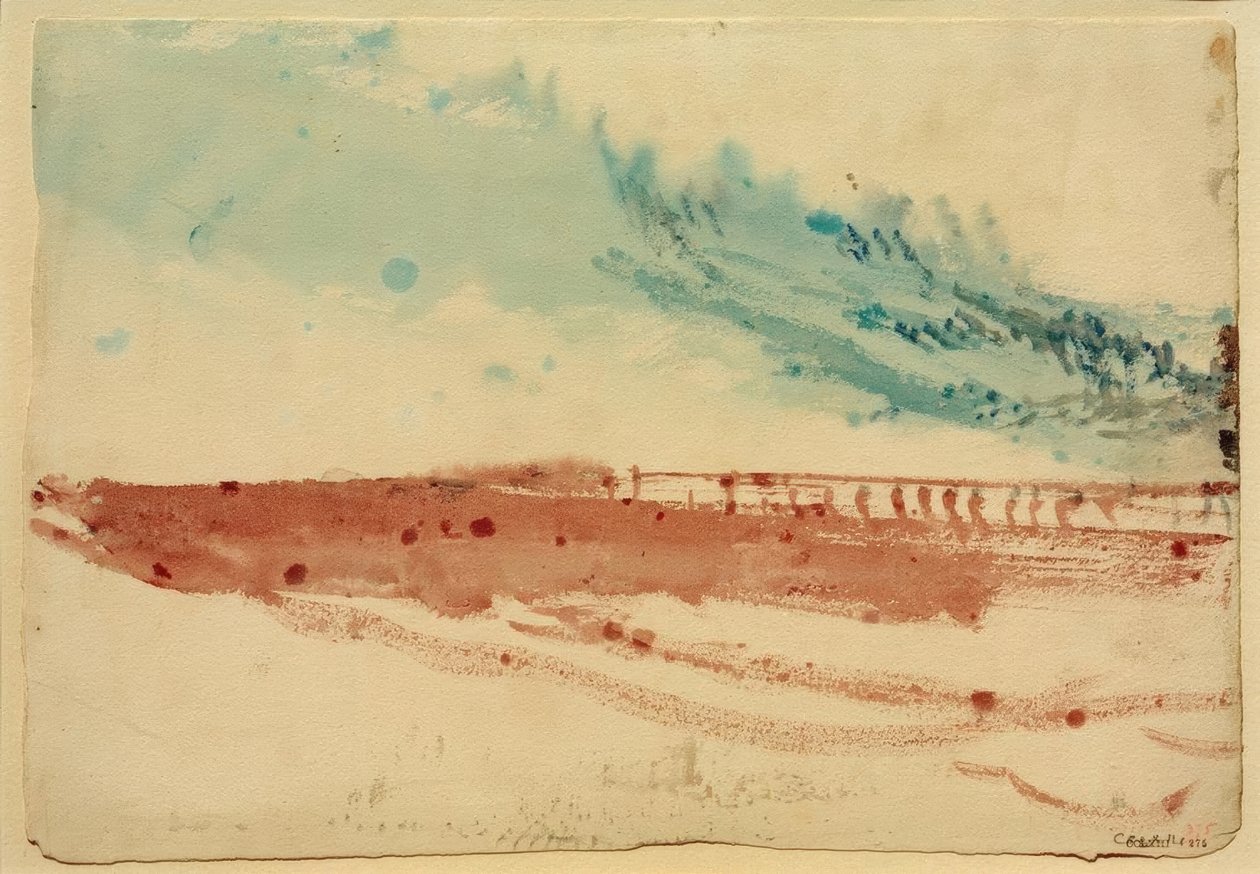 Homoki szakasz (?) alkotó: Joseph Mallord William Turner