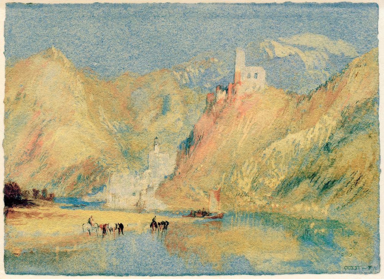 Beilstein és Metternich kastély alkotó: Joseph Mallord William Turner