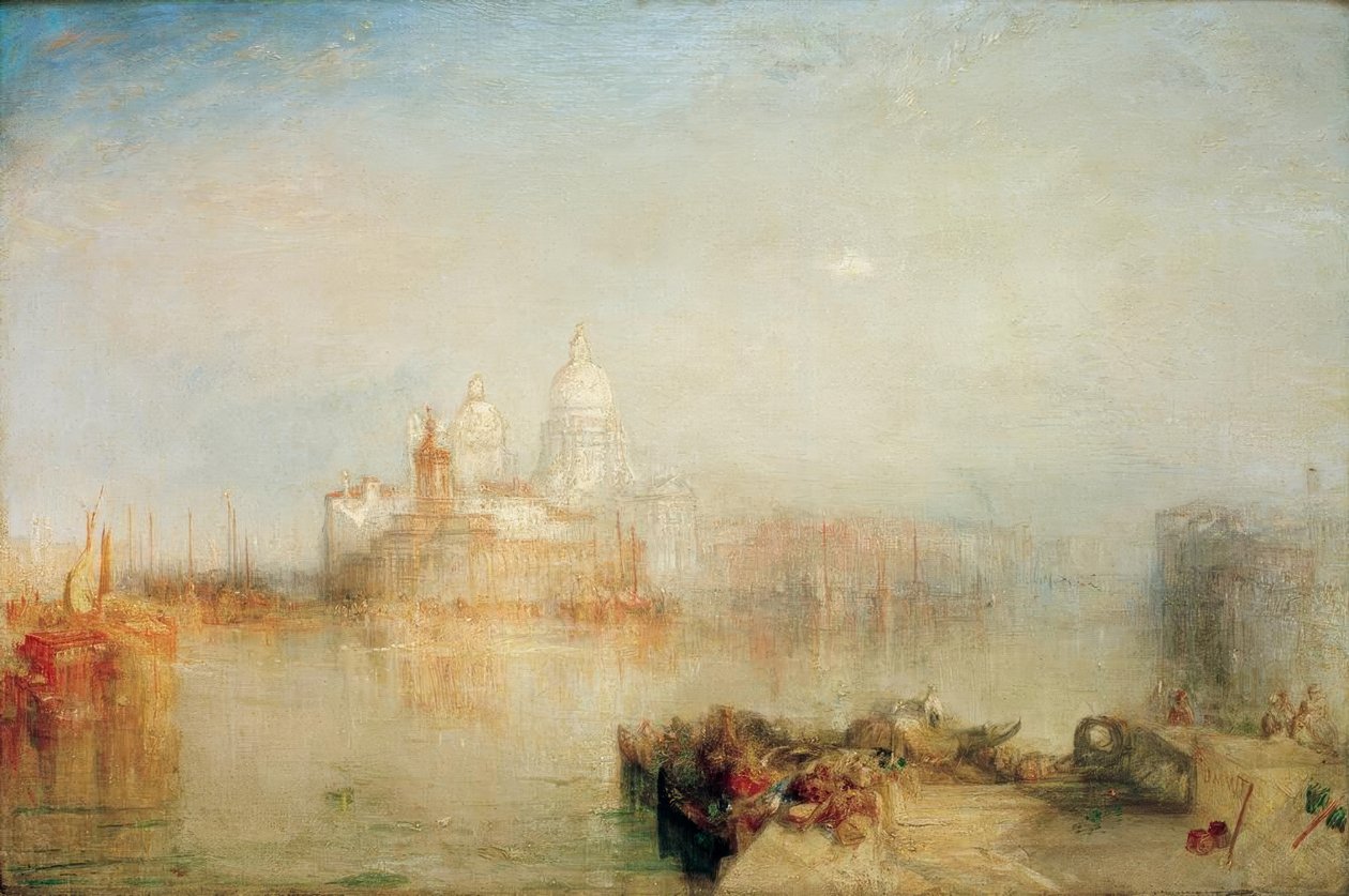 Dogana és Madonna della Salute, Velence alkotó: Joseph Mallord William Turner