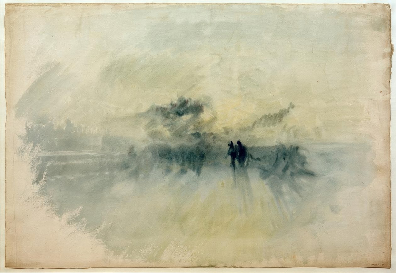 Figurák a viharban alkotó: Joseph Mallord William Turner