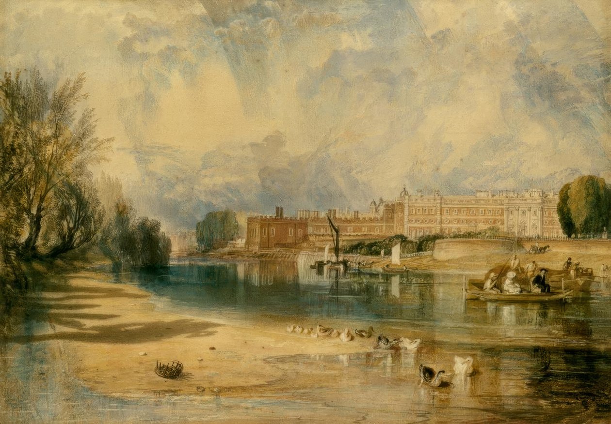 Hampton Court Palace alkotó: Joseph Mallord William Turner