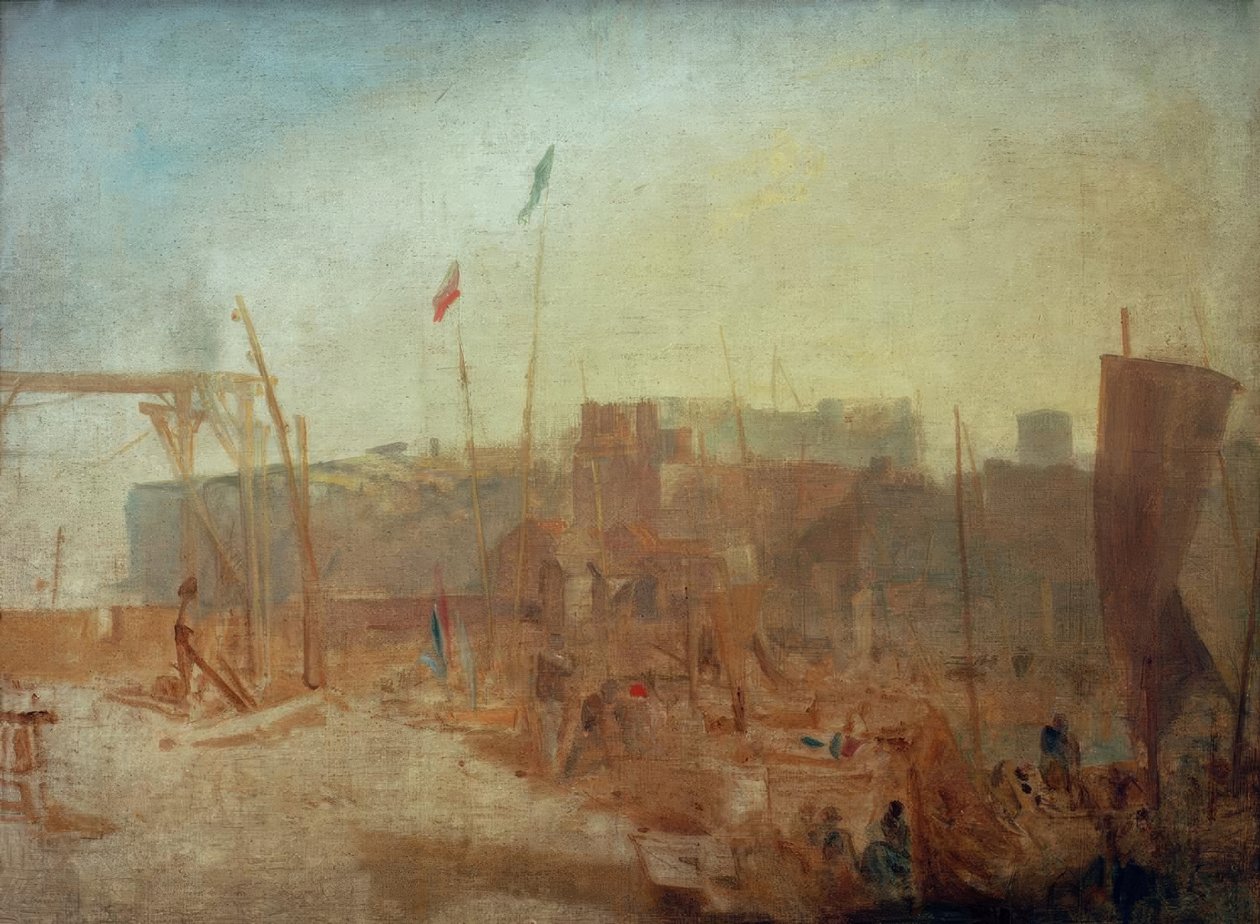 Margate, lenyugvó nap alkotó: Joseph Mallord William Turner