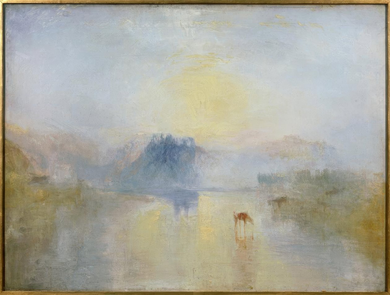 Norham kastély, napkelte alkotó: Joseph Mallord William Turner