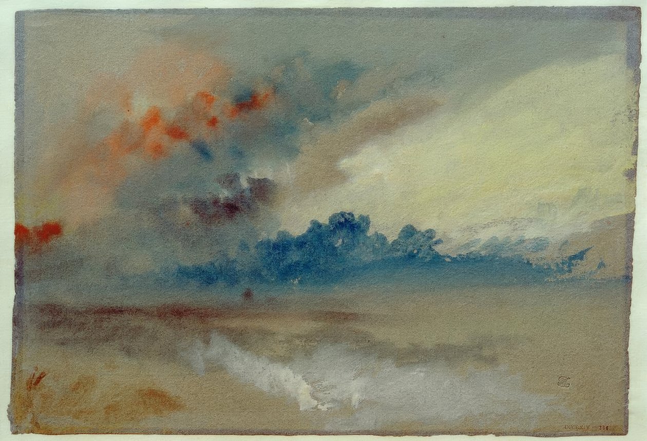 Felhők tanulmányozása alkotó: Joseph Mallord William Turner