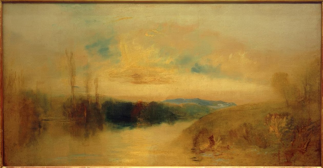 A tó, Petworth, napkelte alkotó: Joseph Mallord William Turner