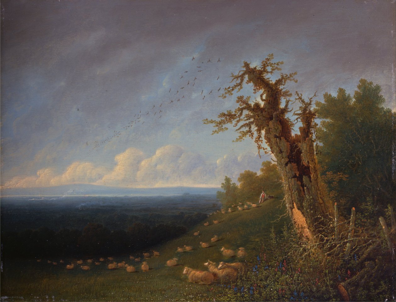 Pásztorfiú egy domboldalon alkotó: Joseph Mallord William Turner