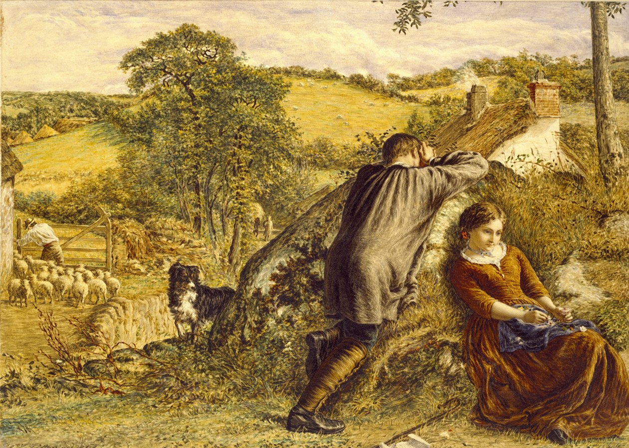 A pásztoröltöny elutasítva, 1867 alkotó: William Vandyke Patten
