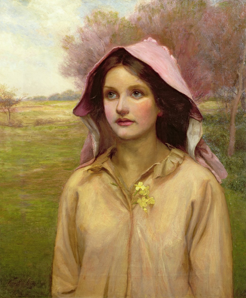 A kankalin lány alkotó: William Ward Laing