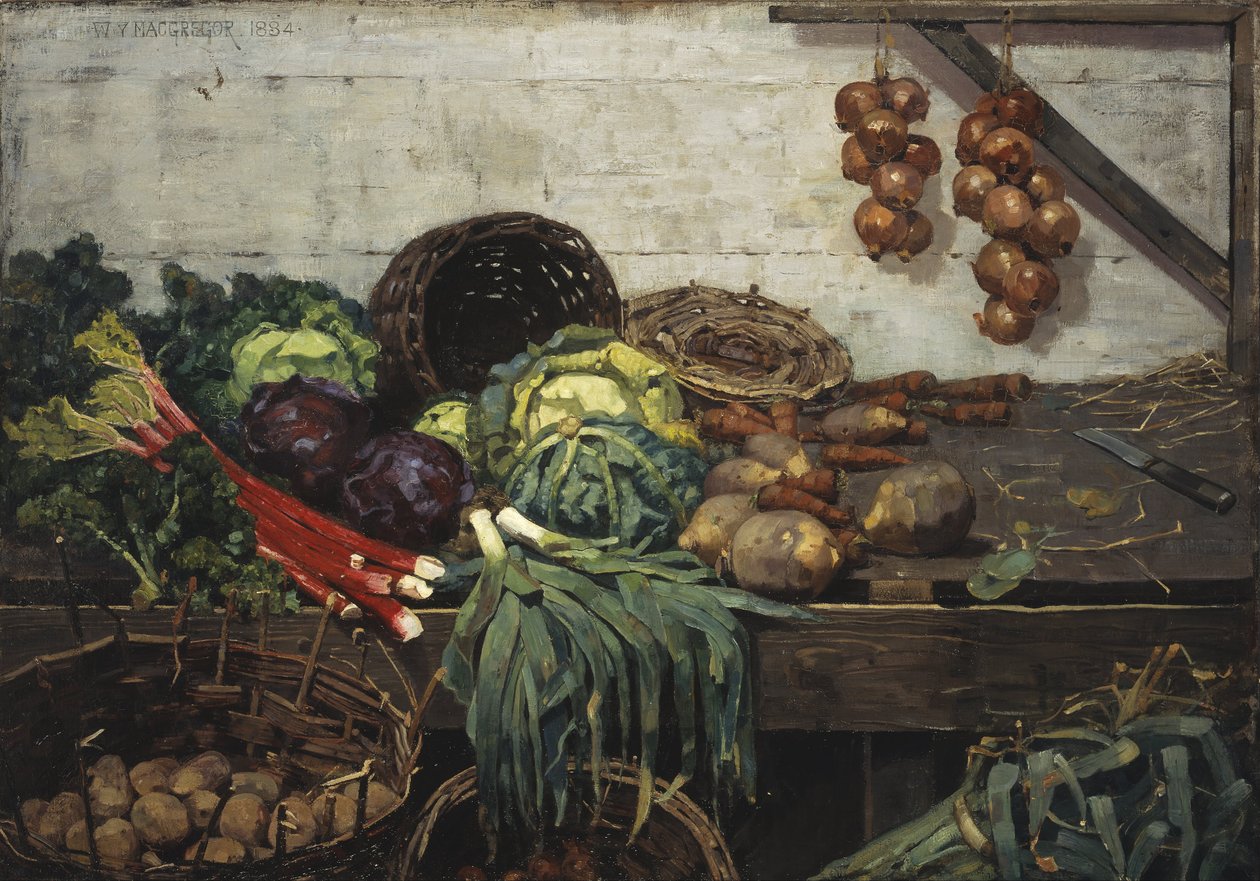 A Zöldségbódé alkotó: William York MacGregor