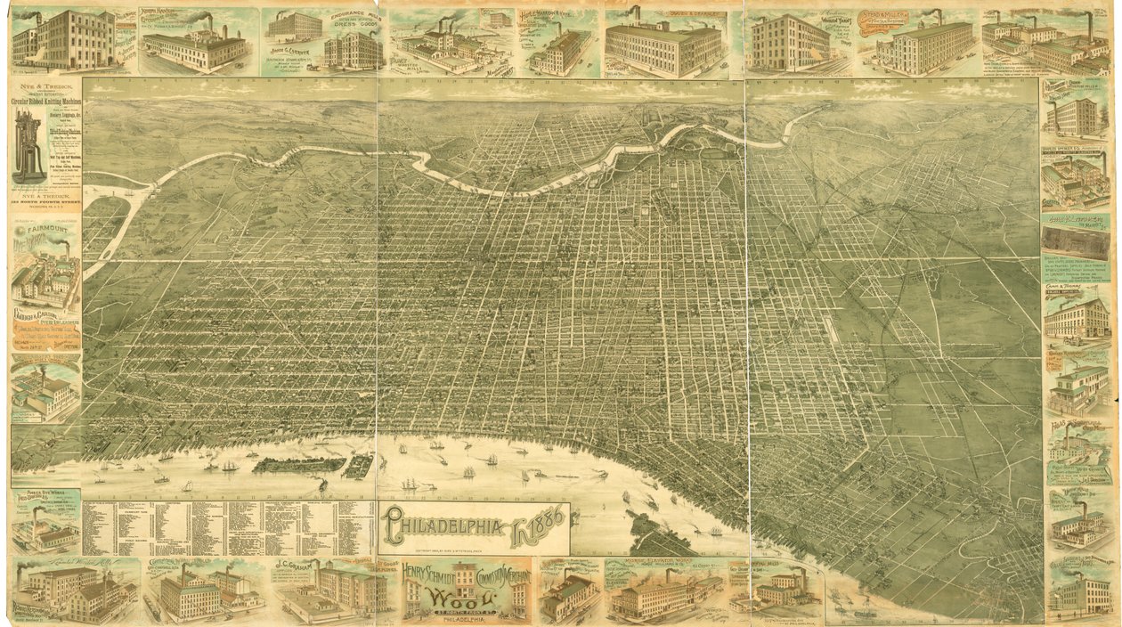 Philadelphiában 1886-ban alkotó: William, and McFetridge, John Burk