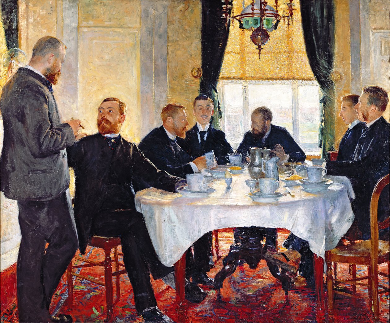Reggeli a Blankenbergében alkotó: William van Strydonck