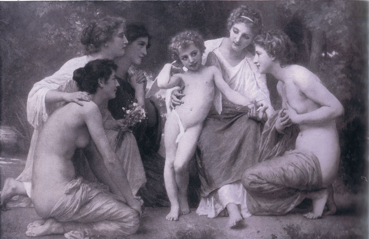 L"Admiration, Bibbys Annual, 1916-1917 alkotó: William Adolphe Bouguereau