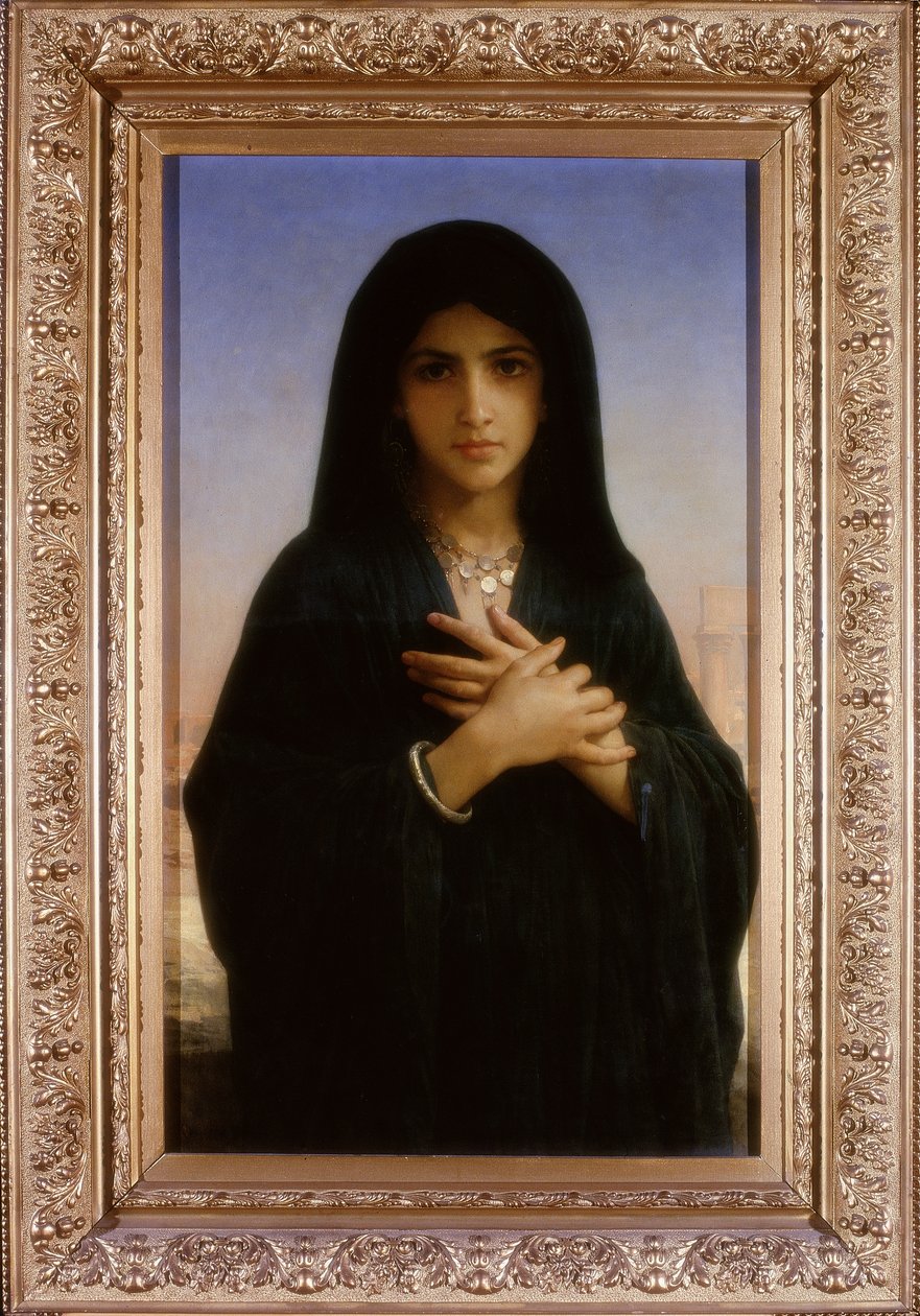 A bűnbánó, 1876 alkotó: William Adolphe Bouguereau