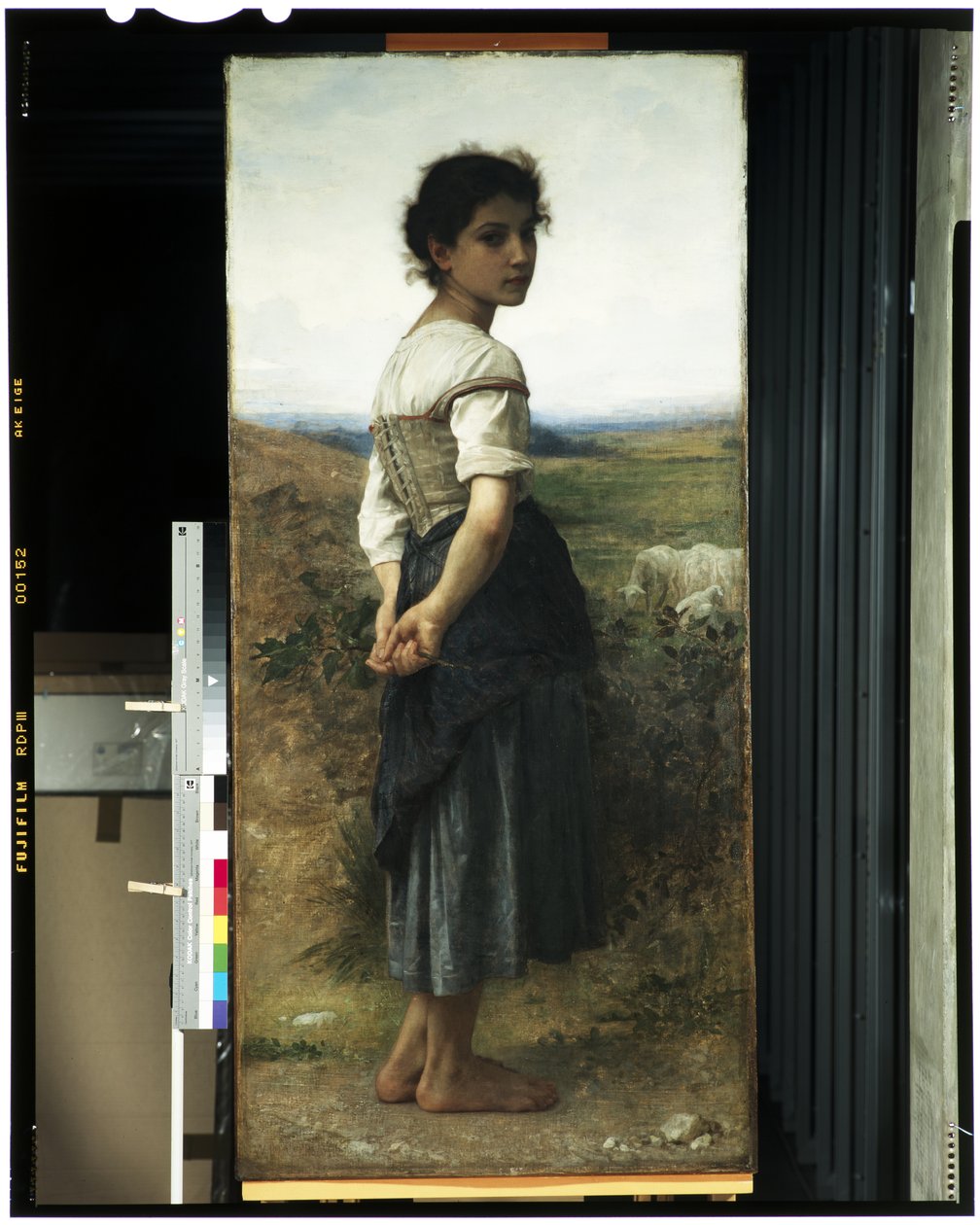 Az ifjú pásztorlány, 1885 alkotó: William Adolphe Bouguereau