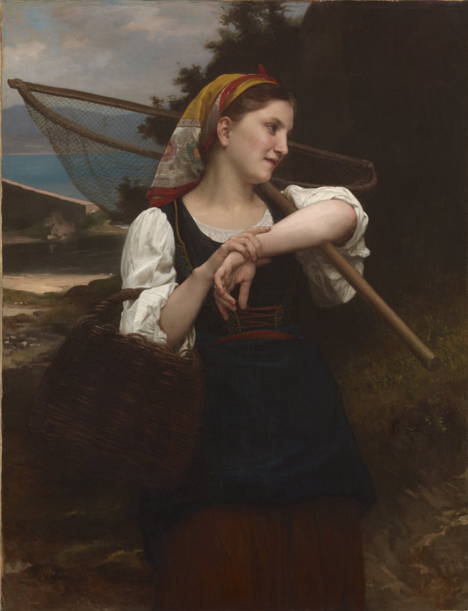 A halász lánya alkotó: William-Adolphe Bouguereau