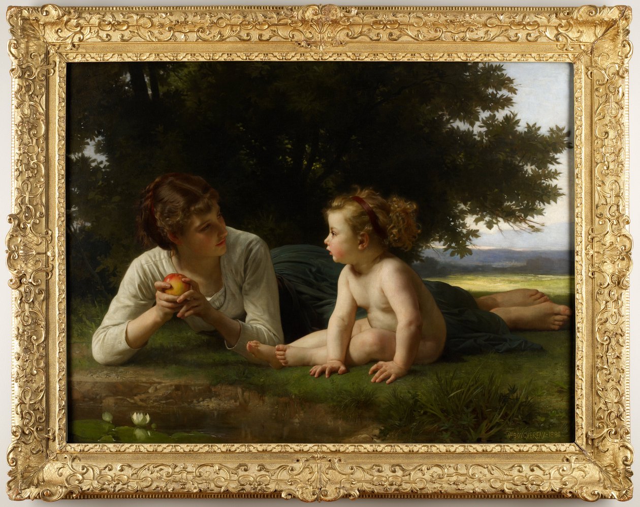 Kísértés alkotó: William-Adolphe Bouguereau