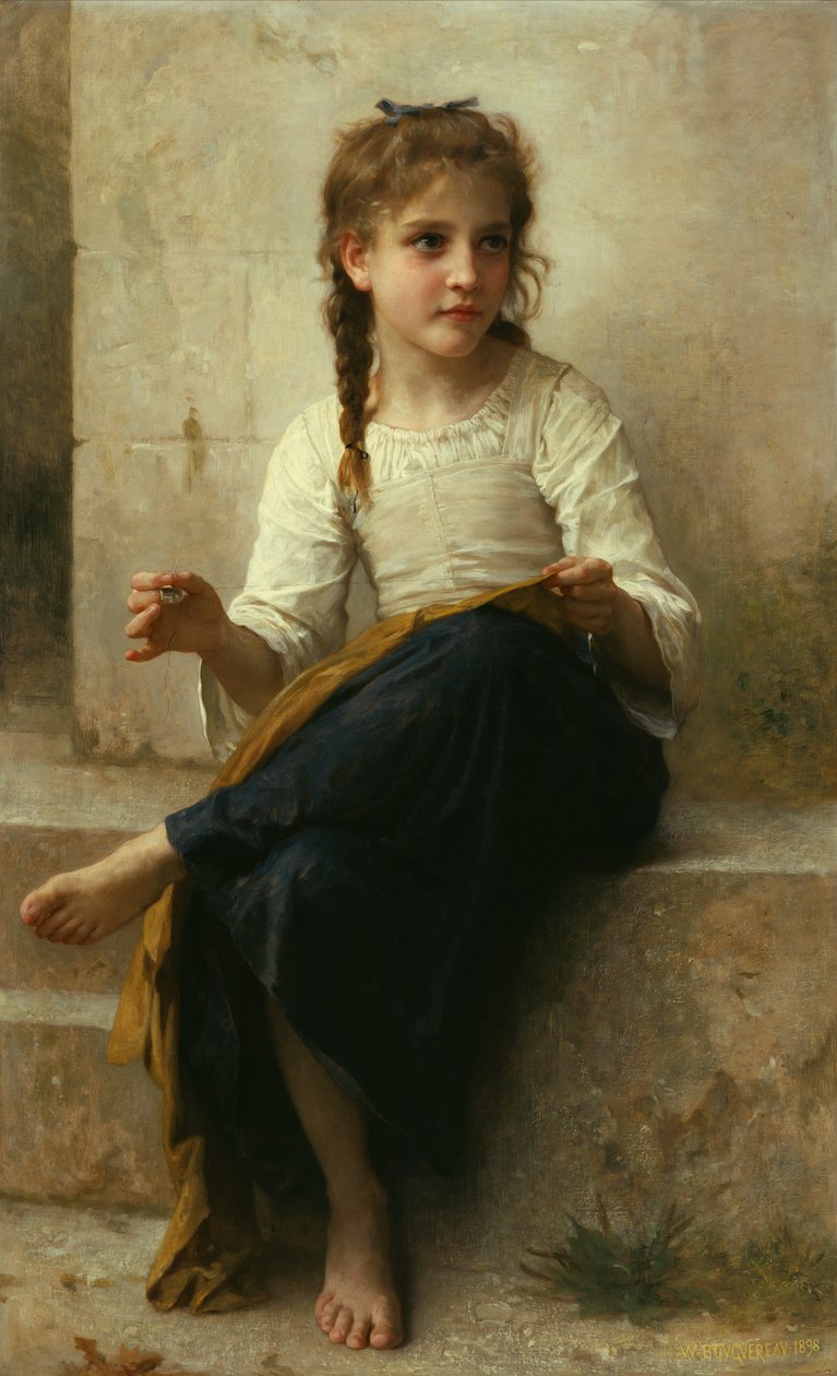 A varrónő alkotó: William Adolphe Bouguereau