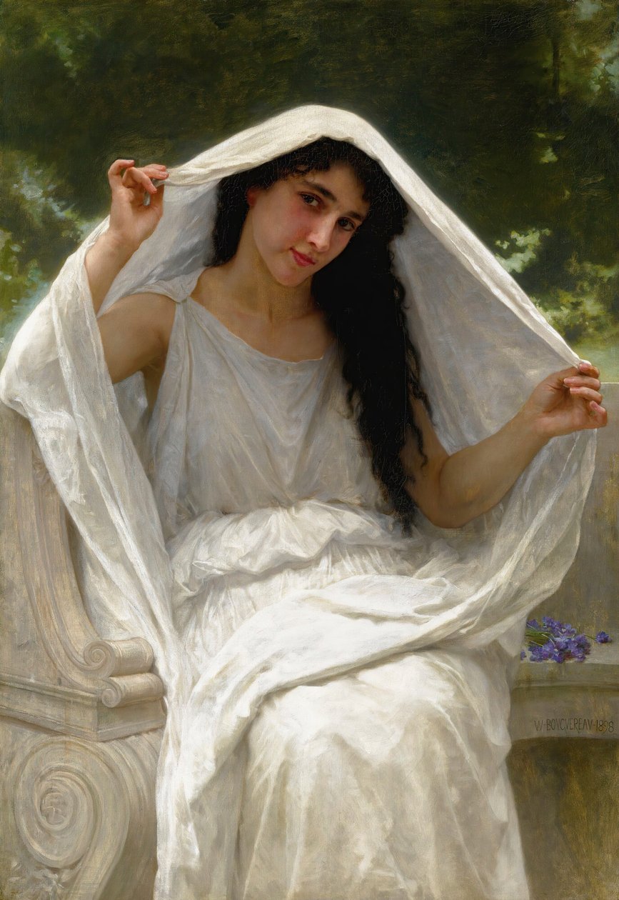 Fátyol alkotó: William Adolphe Bouguereau