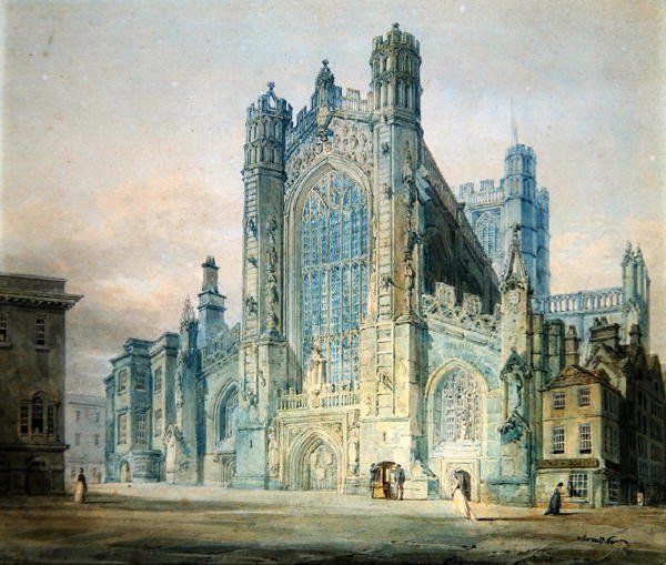 Kilátás a katedrálisra alkotó: Joseph Mallord William Turner