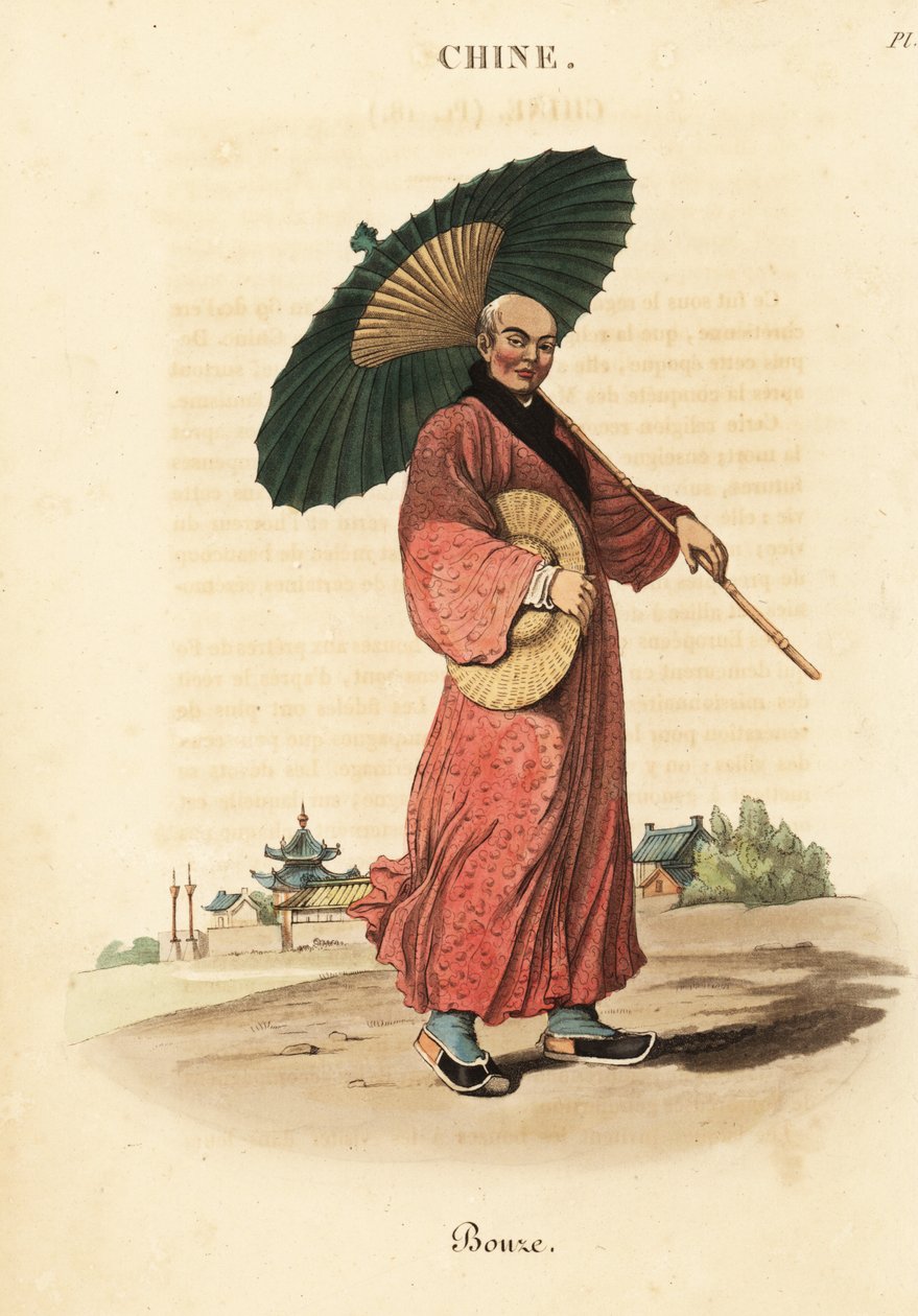 Bonze szerzetes vagy Fo pap alkotó: William (after) Alexander