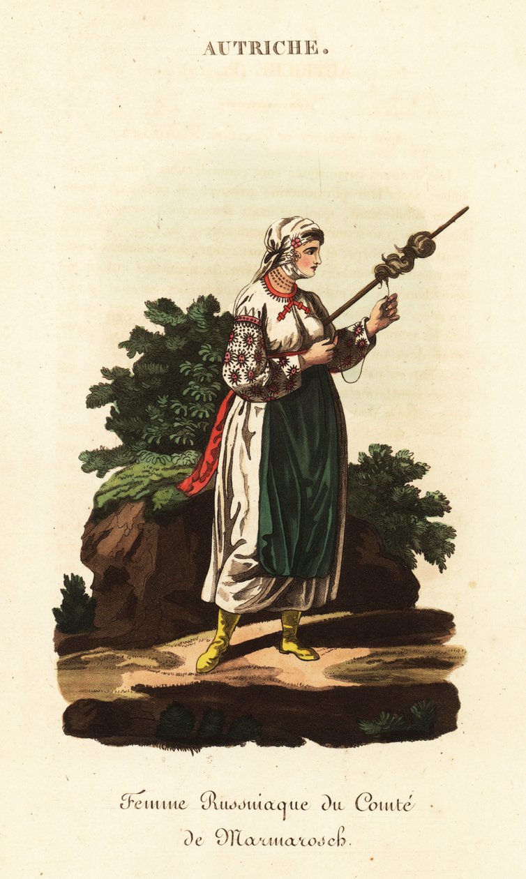 Orosz jobbágyasszony, Magyar Királyság alkotó: William (after) Alexander