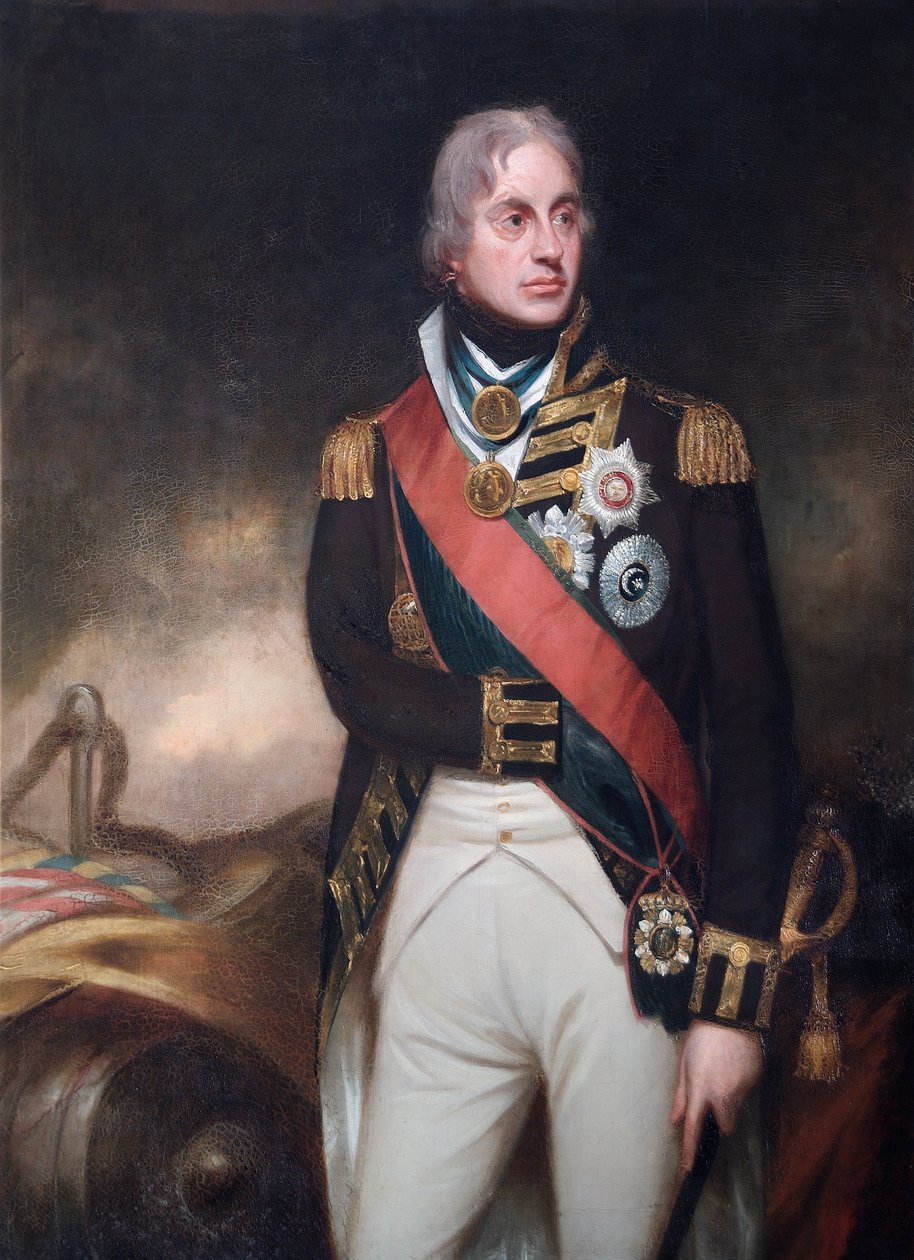 Horatio, Nelson vikomt, 1806 körül (olaj, vászon) alkotó: William (after) Beechey
